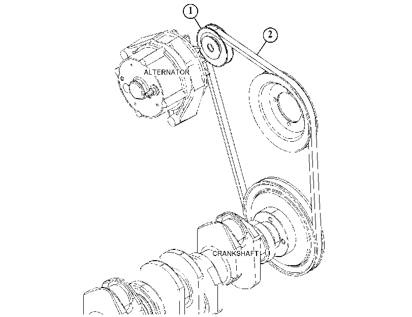PULLEY GP-ALTERNATOR 5429869 CAT