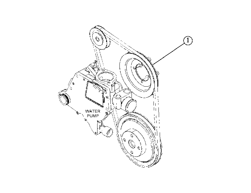 DRIVE GP-WATER PUMP 5429336 CAT
