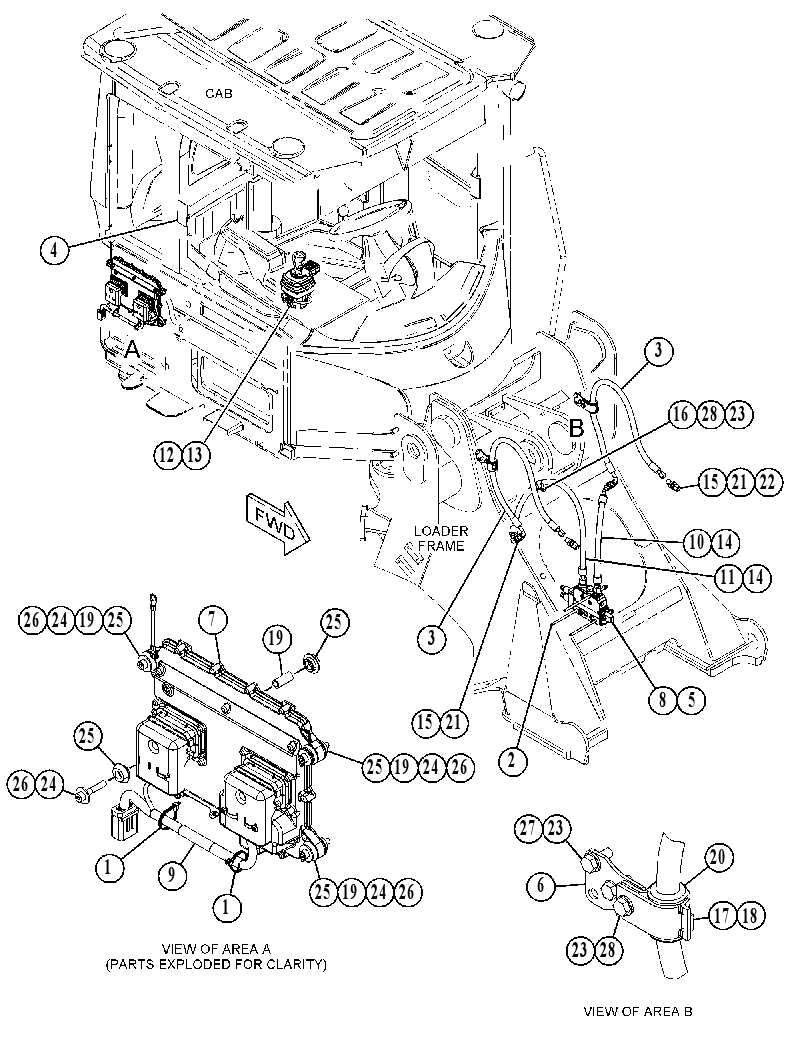 KIT-JOYSTICK CONTROL 4520862 CAT