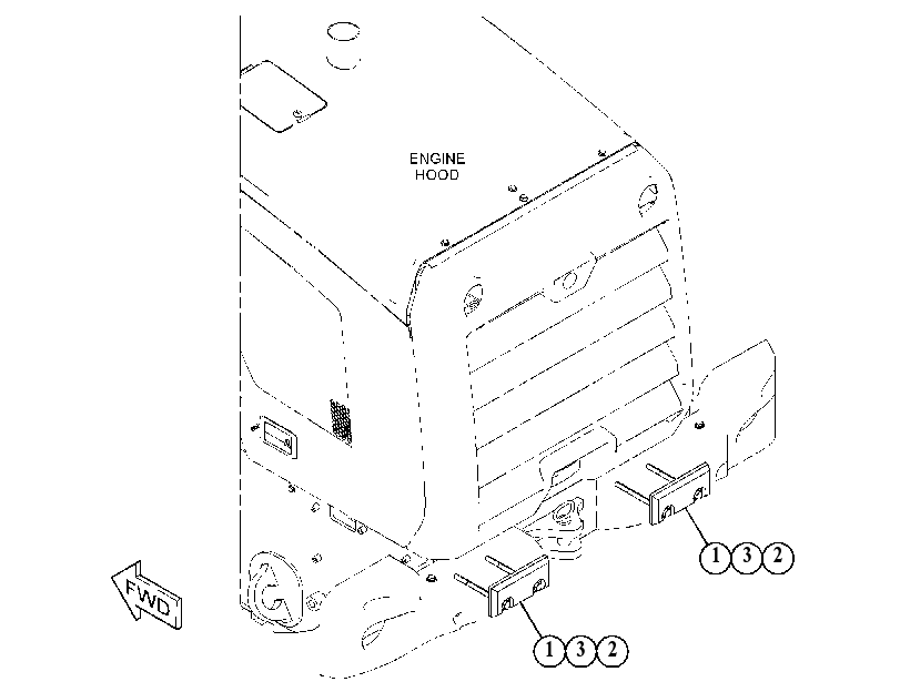 PLATE GP-BUMPER 5239350 CAT