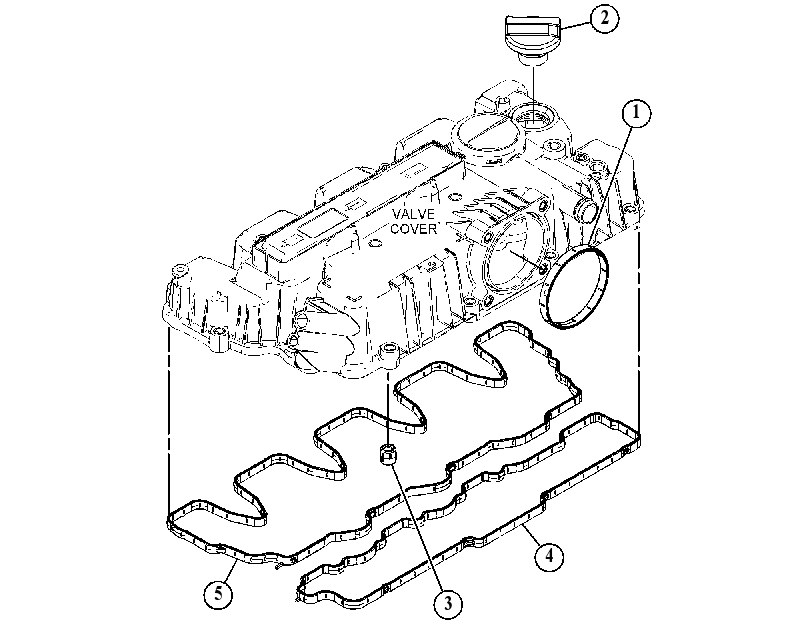 GASKET GP-ENGINE 4492427 CAT