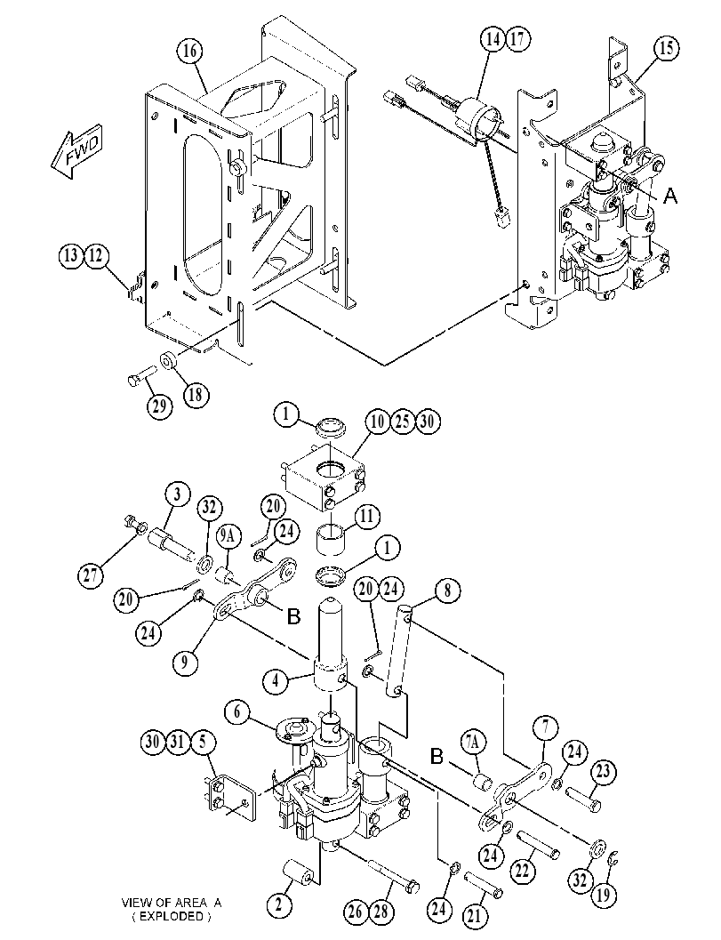 LATCH GP-SWINGOUT LADDER 5151716 CAT