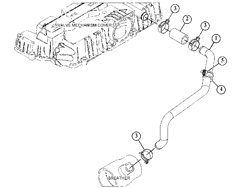 LINES GP-BREATHER 5425265 CAT