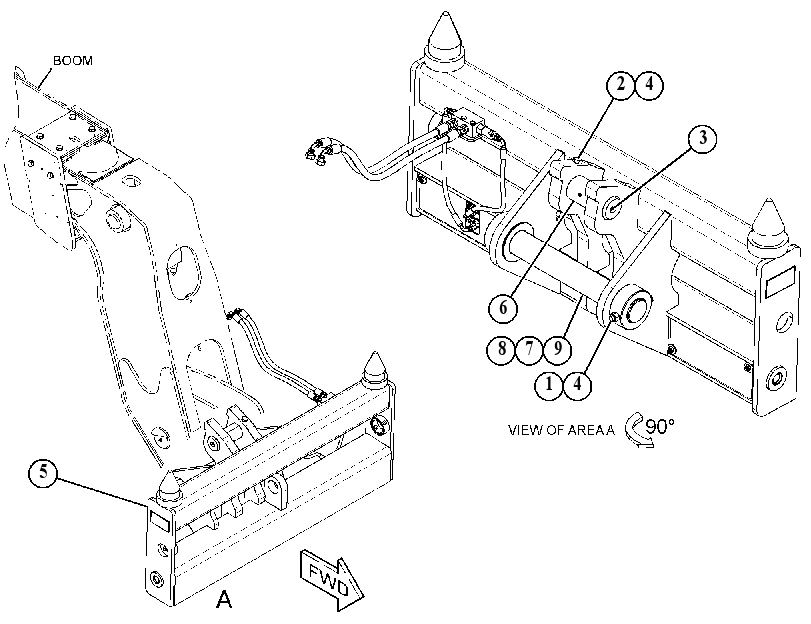 MOUNTING GP-COUPLER 5418239 CAT