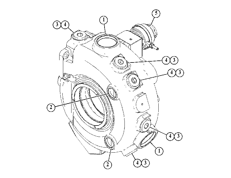 HOUSING GP-TURBINE 5178344 CAT
