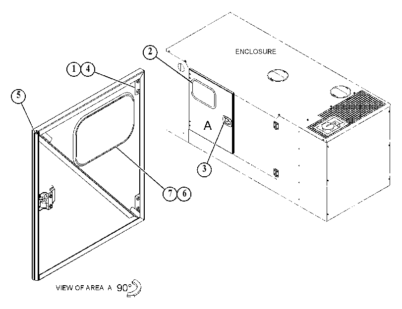 DOOR AS 4319430 CAT