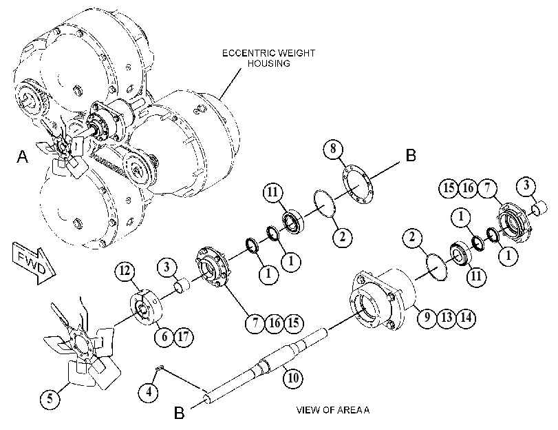DRIVE GP-VIBRATORY 5247900 CAT