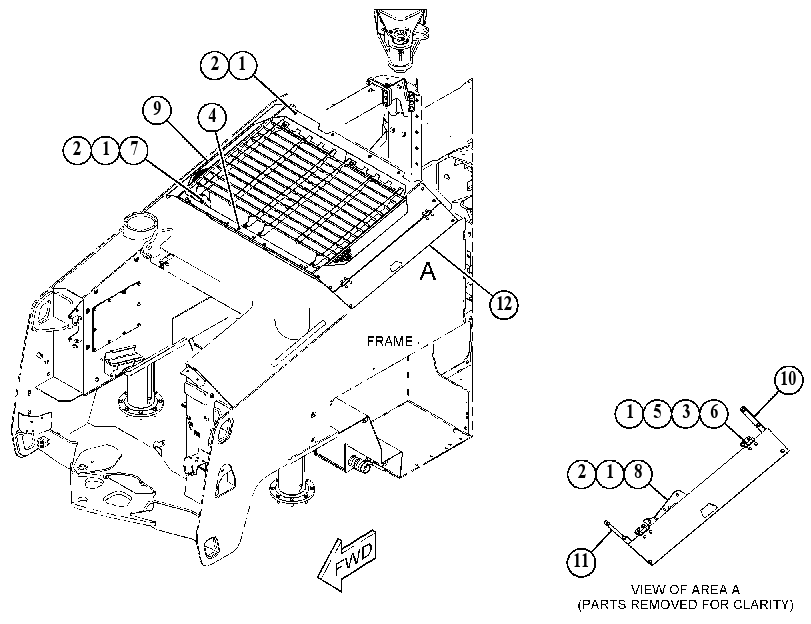 GRILL GP 4636488 CAT