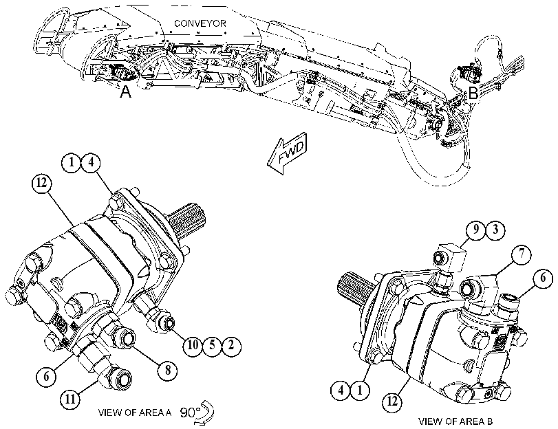 MOTOR & MOUNTING GP 3816577 CAT