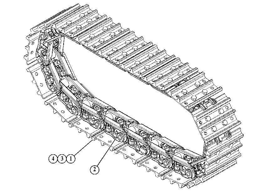 Гусеница 4788905 CAT