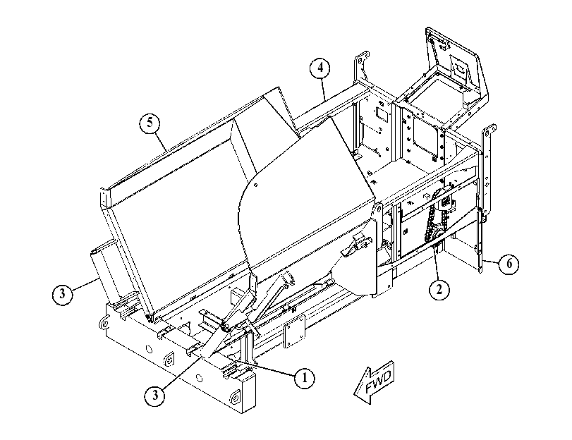 FRAME GP-MAIN 5358864 CAT