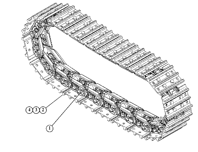 Гусеница 4788906 CAT