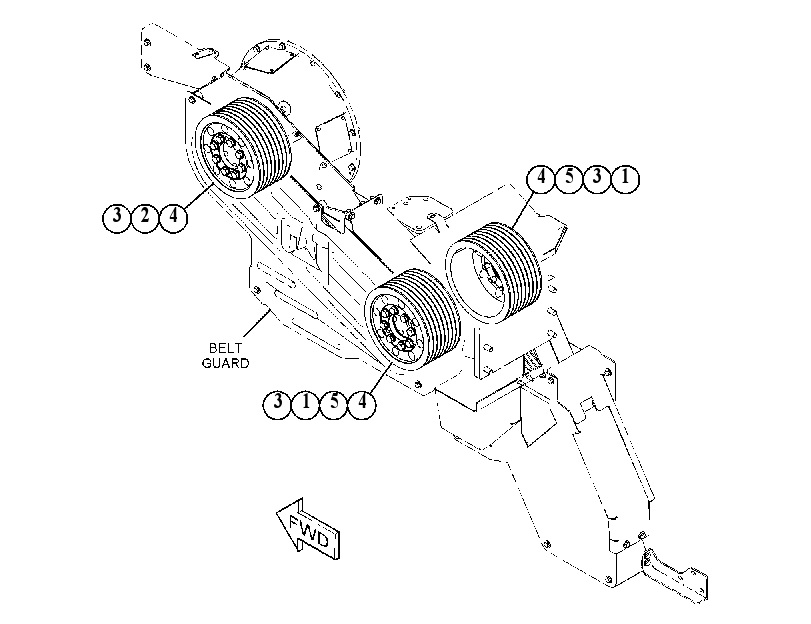 SHEAVE GP 3816630 CAT