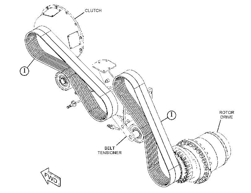 BELT GP-DRIVE 3816621 CAT
