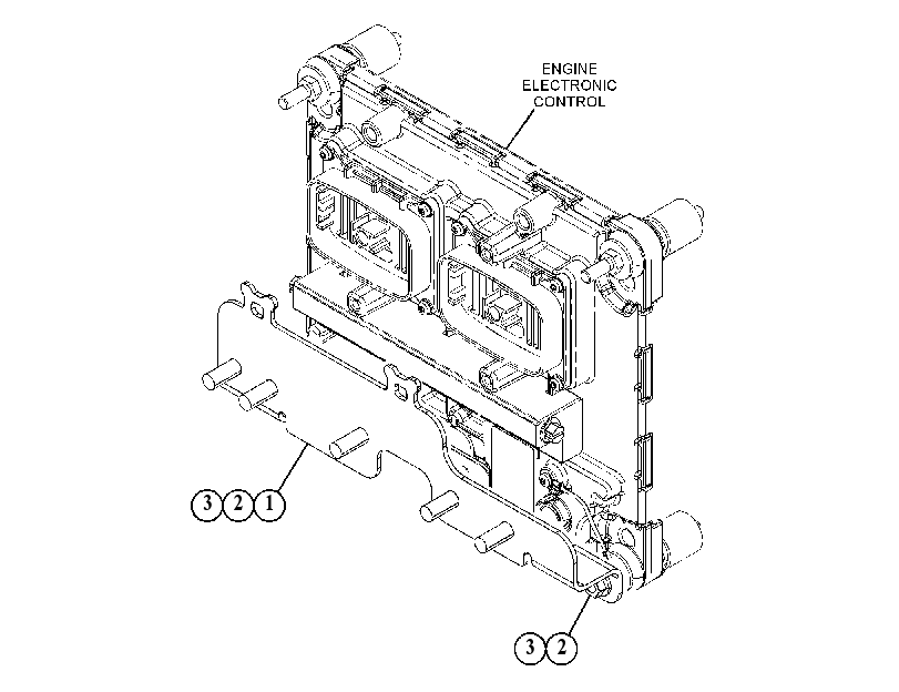 MOUNTING GP-CONNECTOR 5237344 CAT