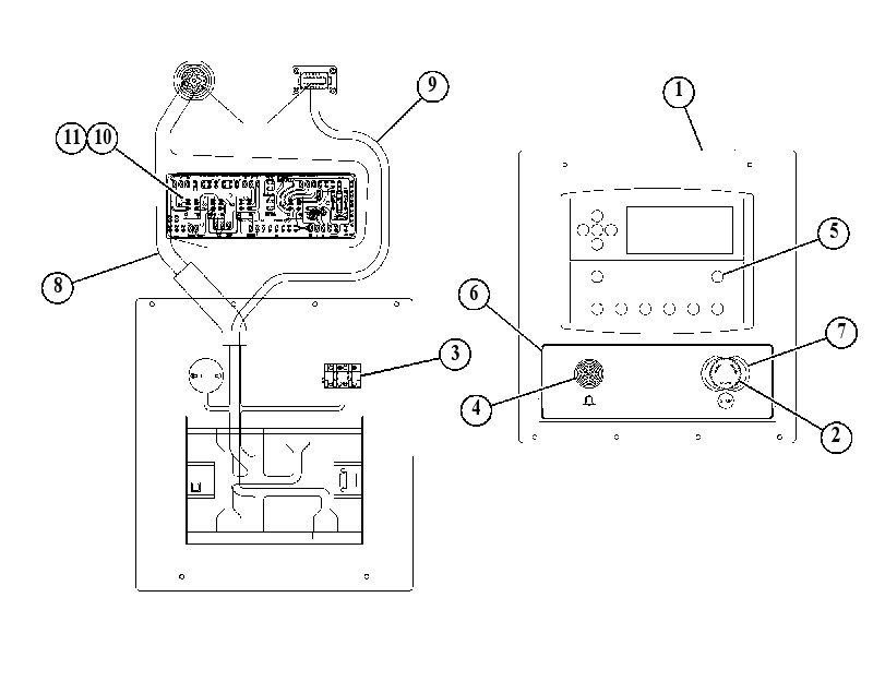 KIT-CONTROL PANEL 3671824 CAT