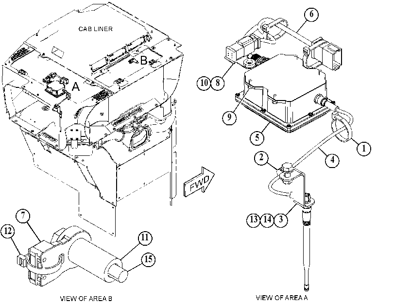 WIRING GP-REMOTE CONTROL 4932685 CAT