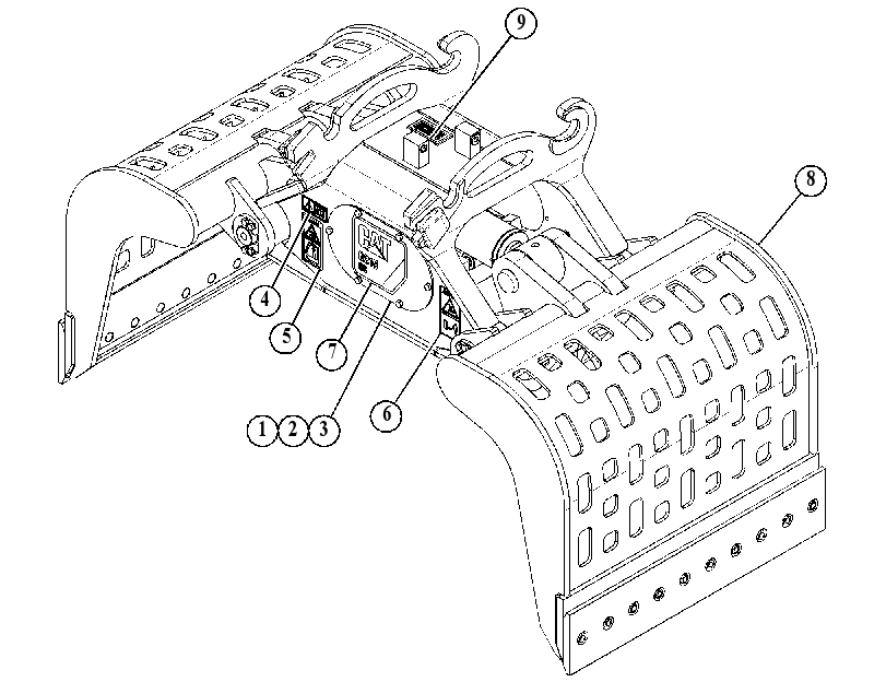 GRAPPLE AR-HYDRAULIC 5233007 CAT