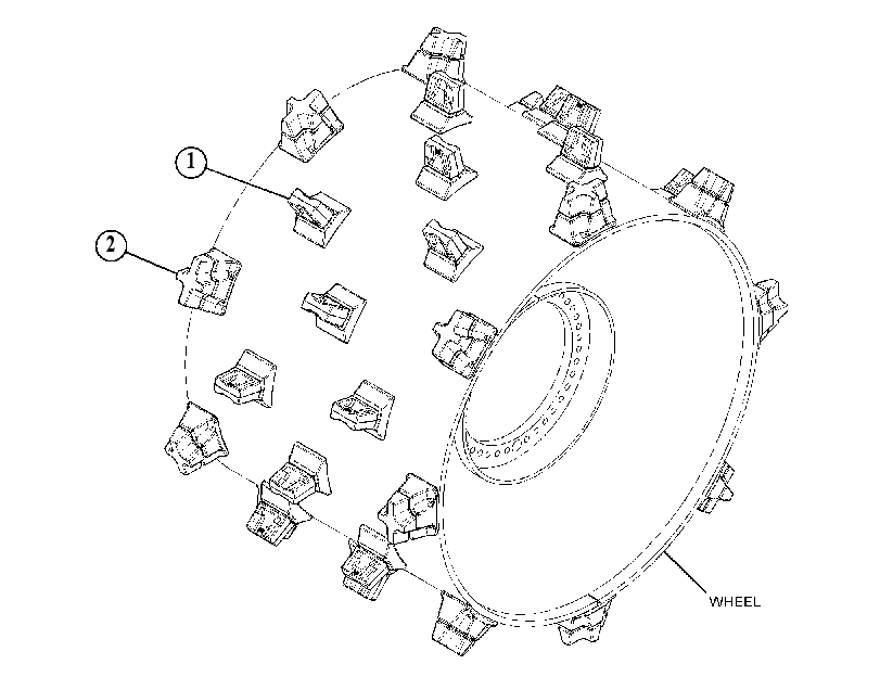 TIP GP-WHEEL 4160248 CAT