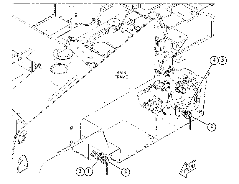 FITTING GP-WATER LINES 3817332 CAT
