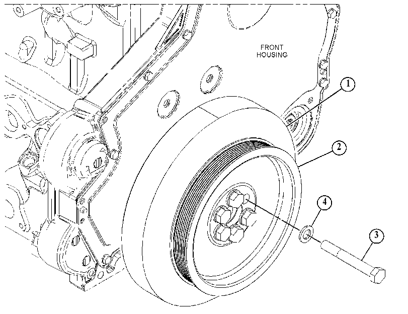 Демпфер 4247963 CAT