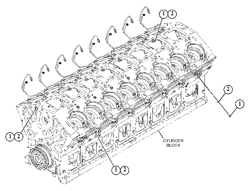 FASTENER GP-FUEL INJ LINES 4780103 CAT