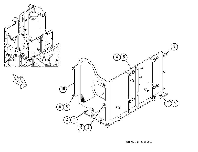MOUNTING GP-CEM 3816654 CAT