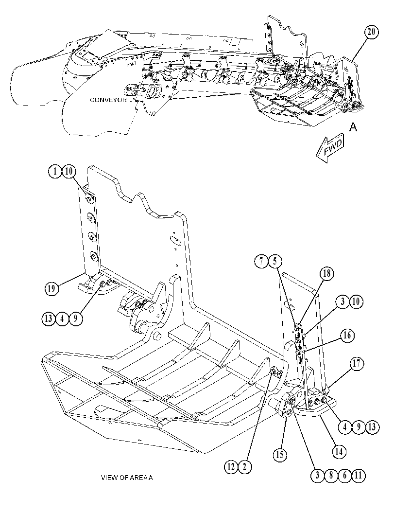 ANTISLAB & MOUNTING GP 4678720 CAT