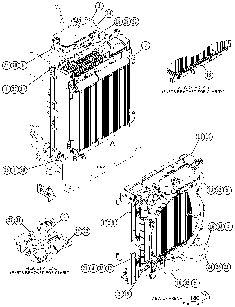 COOLING GP 4884725 CAT