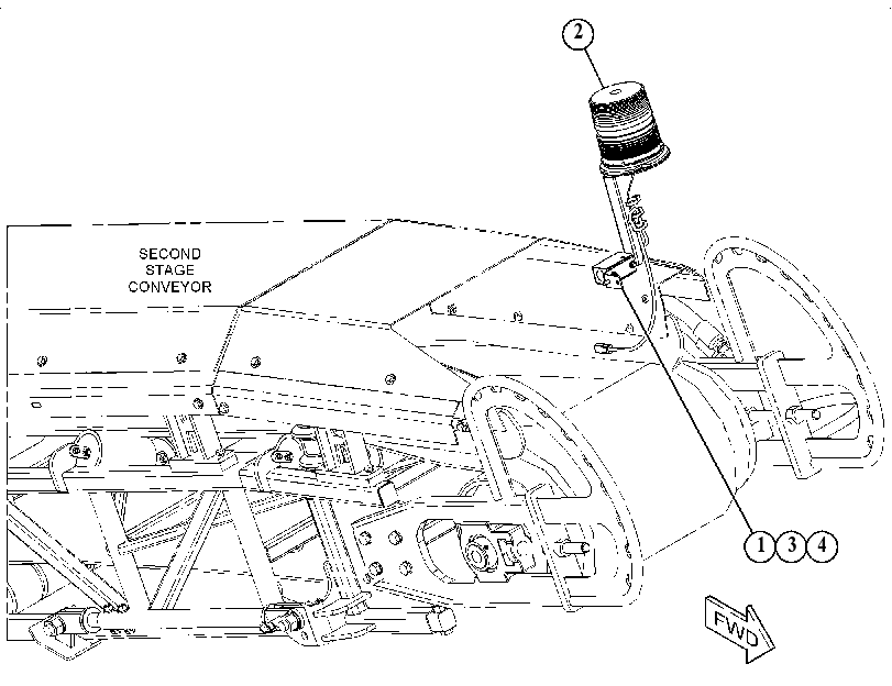 Проблесковый маяк 5056718 CAT