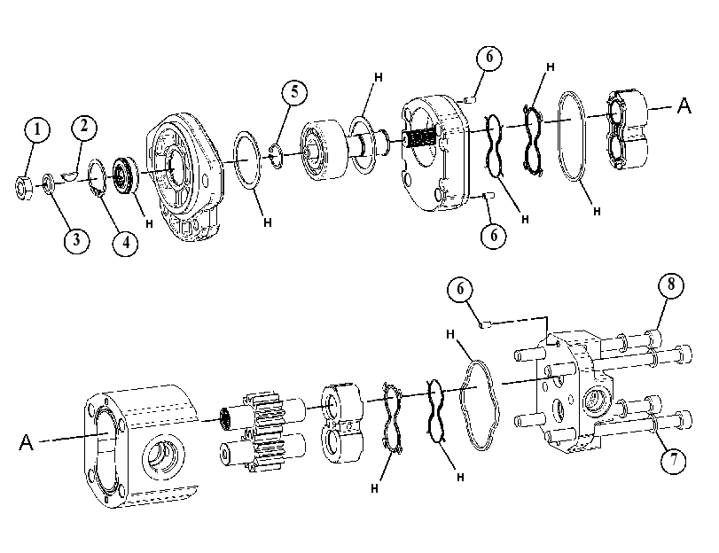 MOTOR GP-HYDRAULIC 4786406 CAT