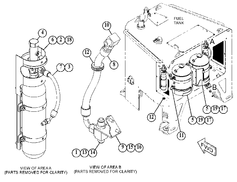 LINES GP-FIRE SUPPRESSION 5156582 CAT
