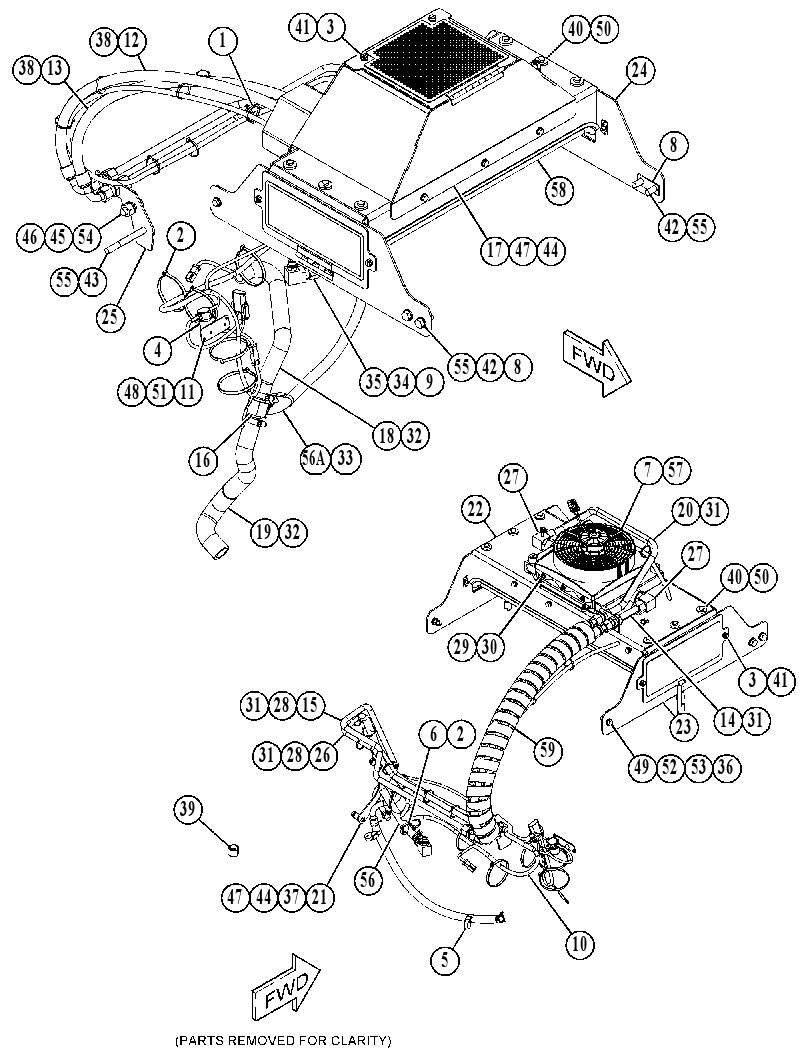 KIT-HYDRAULIC OIL COOLER 4537594 CAT