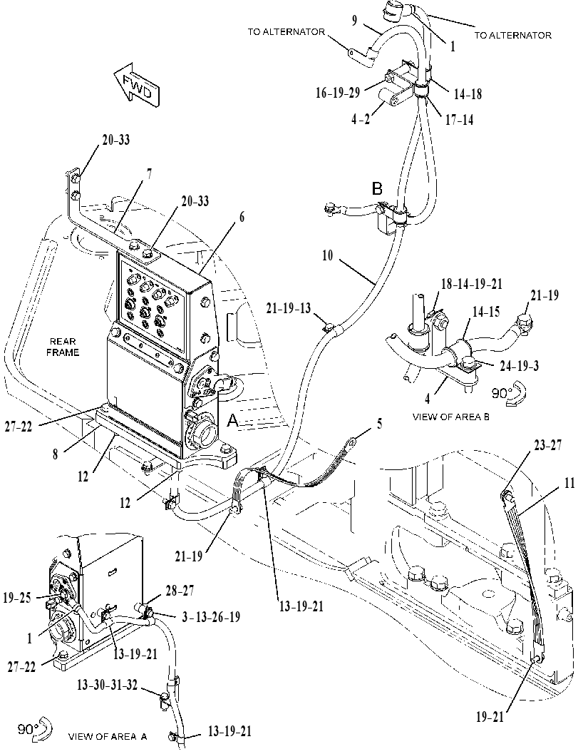 WIRING GP-POWER RECEPTACLE 3969719 CAT