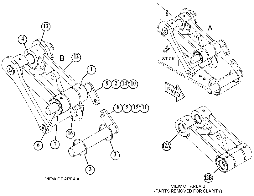 LINK & BEARING GP-BUCKET 5499915 CAT