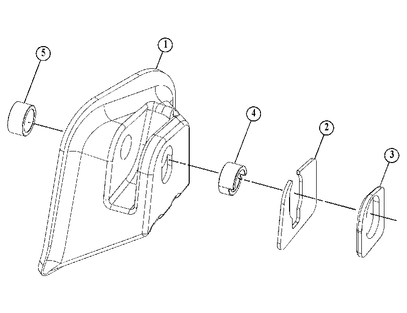 TRUNNION AS 5412207 CAT