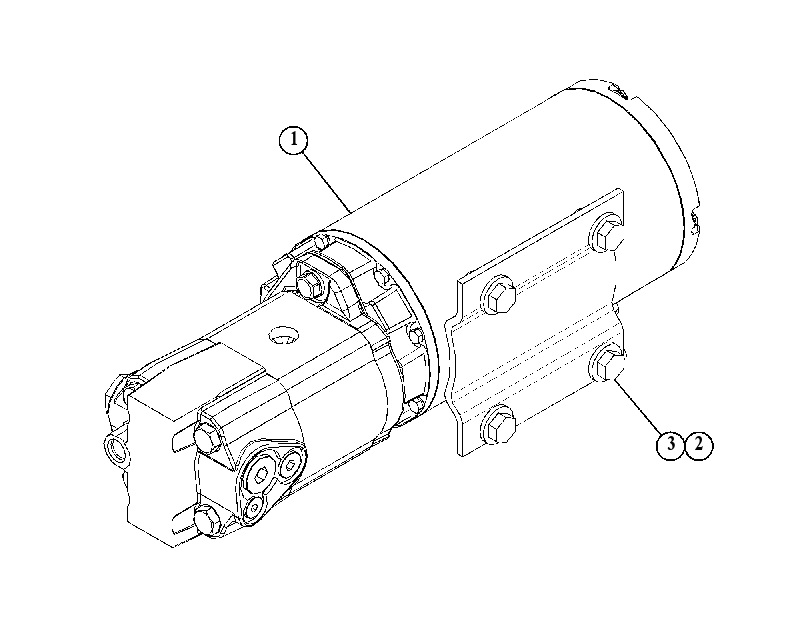 PUMP & MTG GP-ELECTRIC DRIVE 5248875 CAT