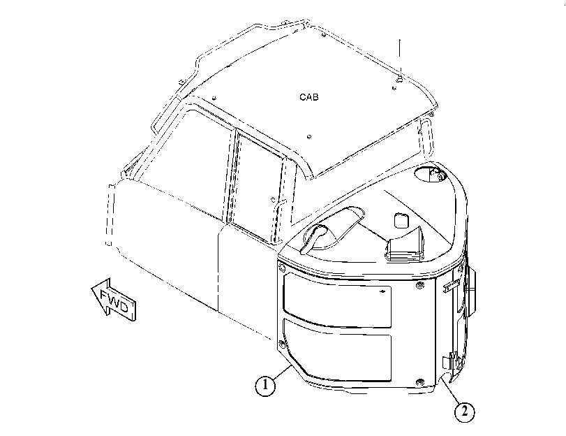 COVER GP-RADIATOR 5043860 CAT
