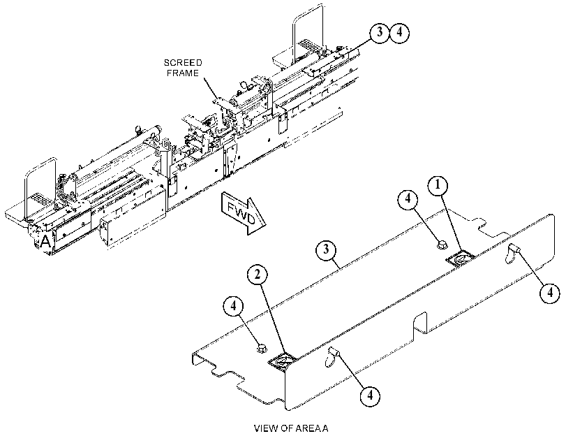 COVER GP-SCREED 5537024 CAT