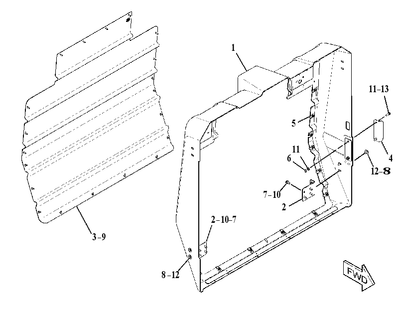 COWLING GP 3313322 CAT