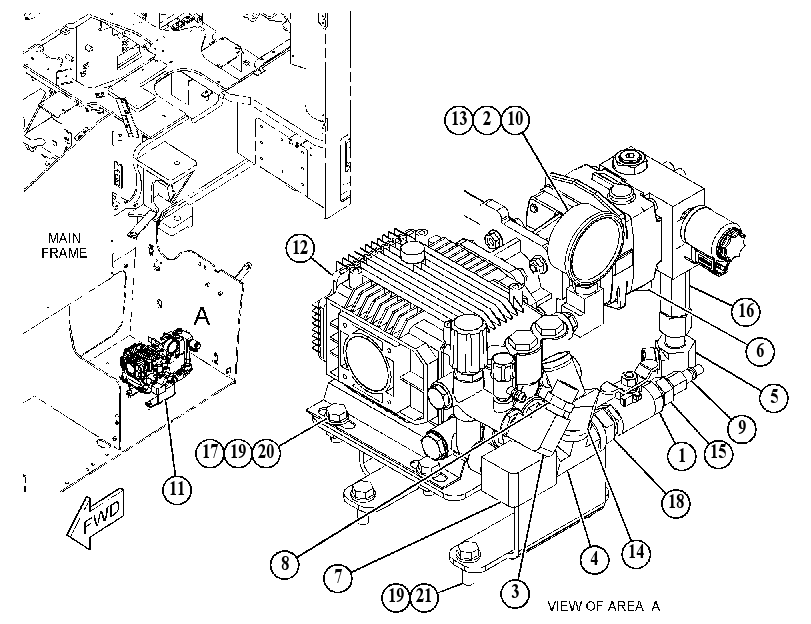 PUMP GP-WATER SPRAY 4218138 CAT