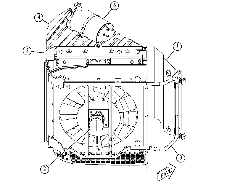 RADIATOR AR 5249511 CAT