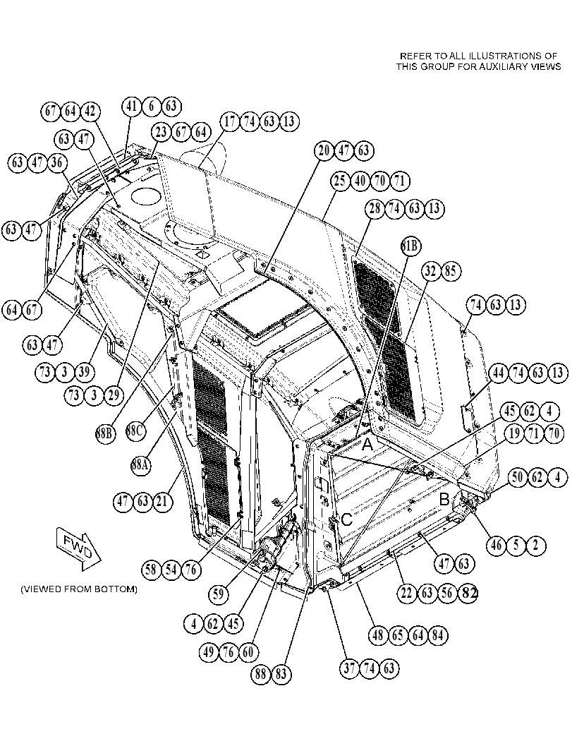 KIT-HOOD 4919610 CAT