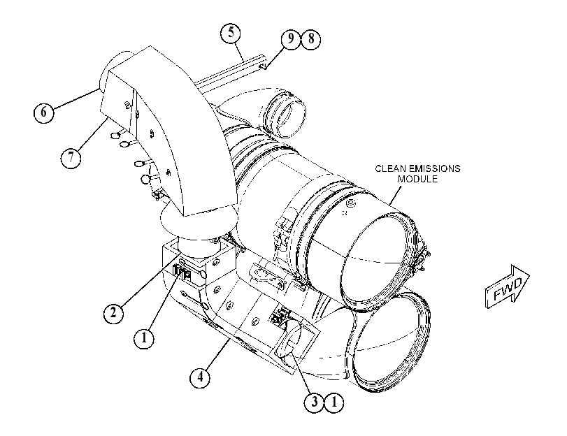 EXHAUST GP-FLEXIBLE 3816657 CAT