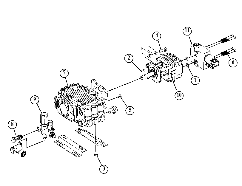 PUMP GP-WATER SPRAY 5381148 CAT