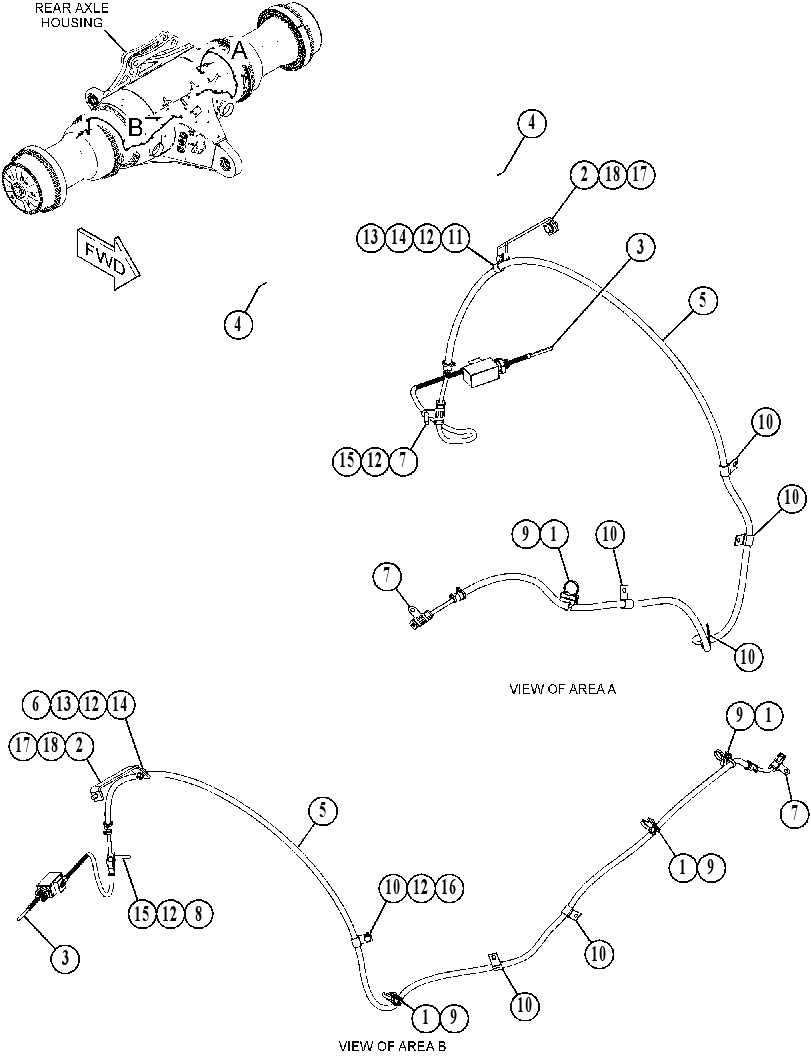 WIRING GP-INTEGRATED BRAKE 5497766 CAT