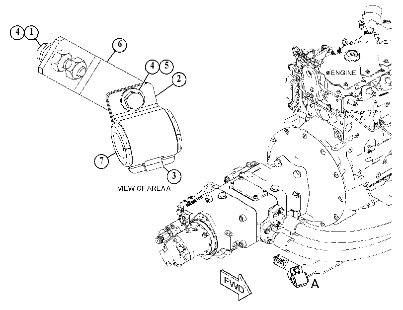 MOUNTING GP-LINES 5277813 CAT