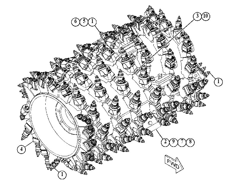 Ротор 4157353 CAT
