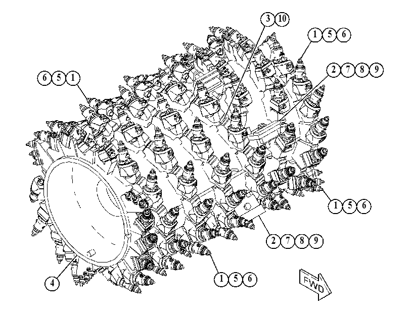 Ротор 4157352 CAT