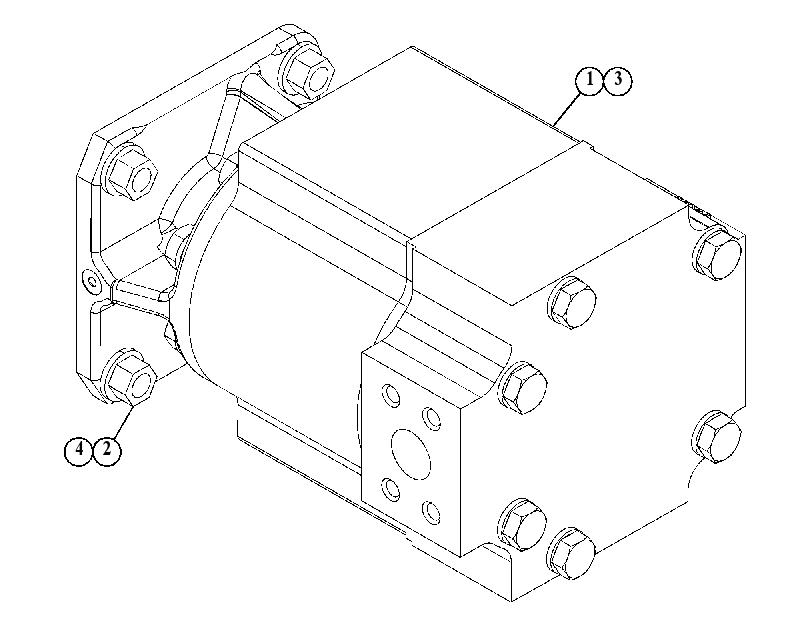PUMP & MTG GP-GEAR 3690420 CAT